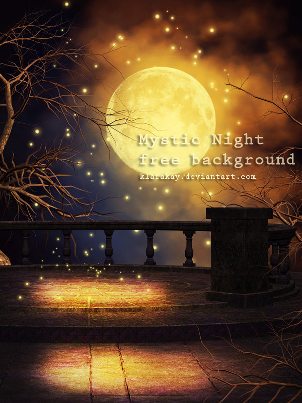 Mystic Night free background