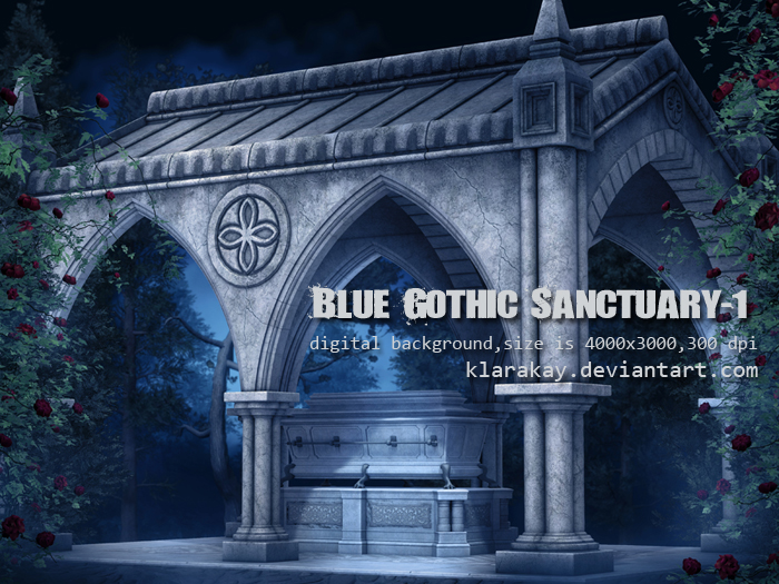 Blue Gothic Sanctuary-1