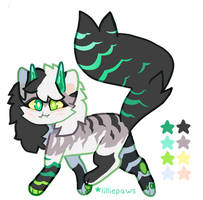 Monster Kitty Adopt (closed!)