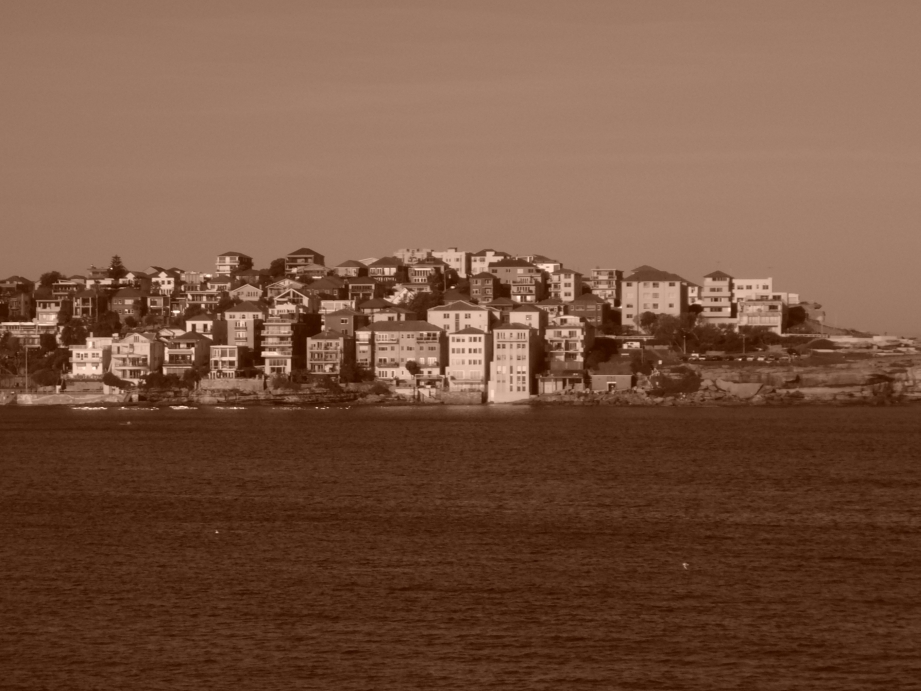 Old Beach Side Houses