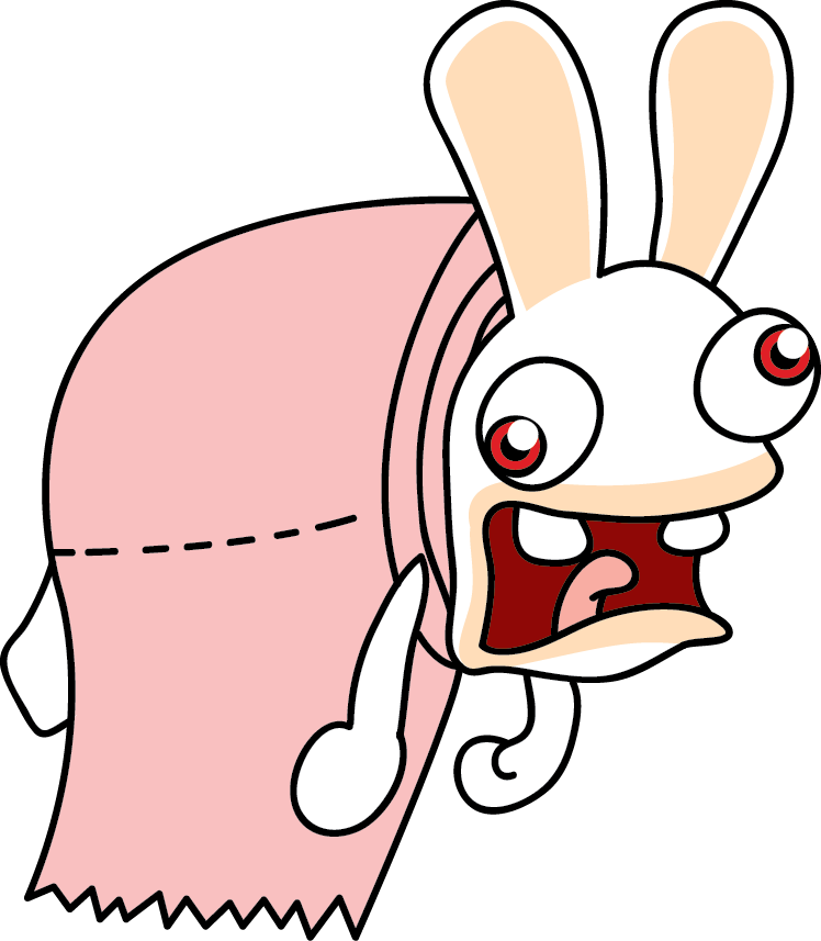 Yandy Rabbit Nyan Rabbid by CrispyToastYT on DeviantArt