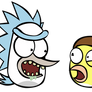 What If Rick and Morty are Angry Birds?