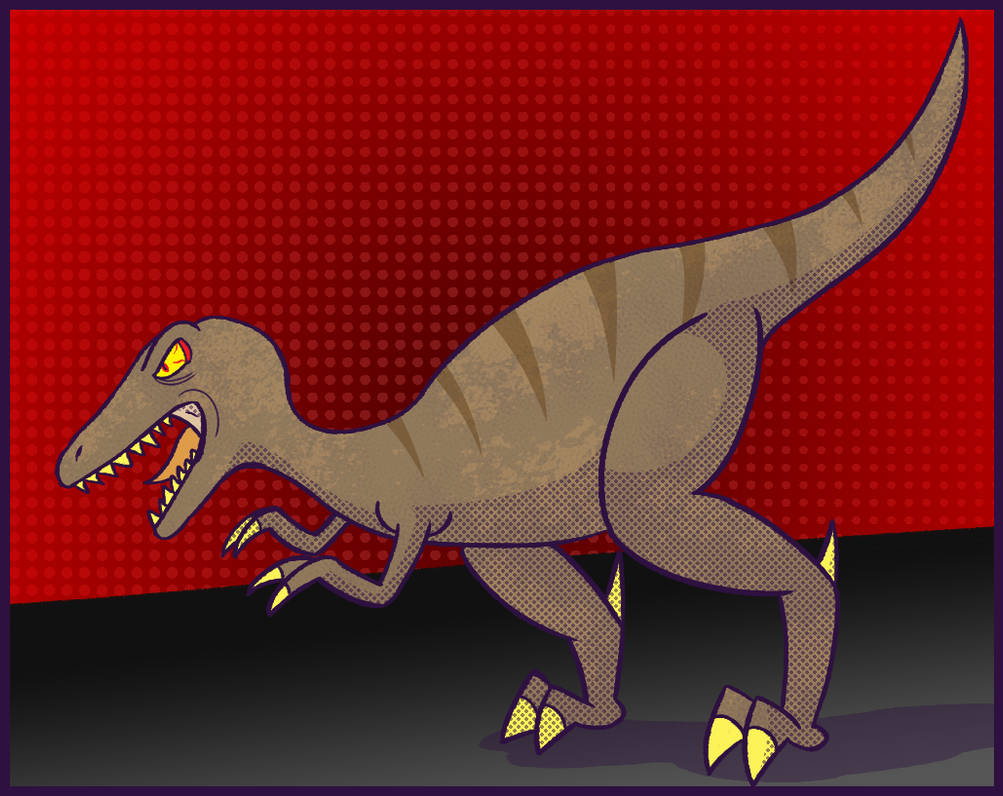 Toony Raptor Raptor by CrispyToastYT on DeviantArt