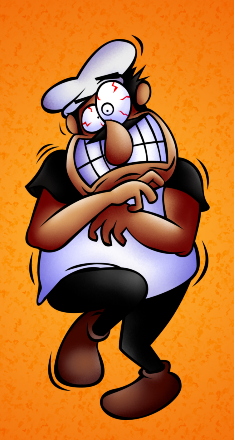 Peppino VS Papa Louie: When Pizzas Attack! by TheOneBeingAboveAll on  DeviantArt