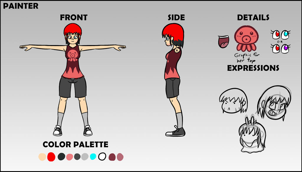 Painter Reference Sheet By Crispytoastyt On Deviantart Painter Reference Sheet By Crispytoastyt On Deviantart