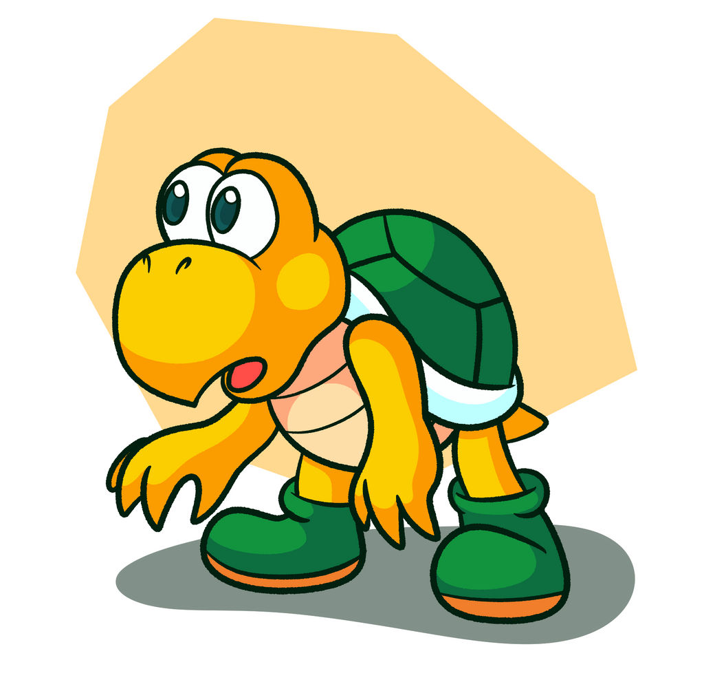 Koopa Troopa by CrispyToastYT on DeviantArt