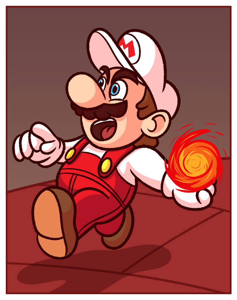 Firey Notes Mario Fire Mario by CrispyToastYT on DeviantArt