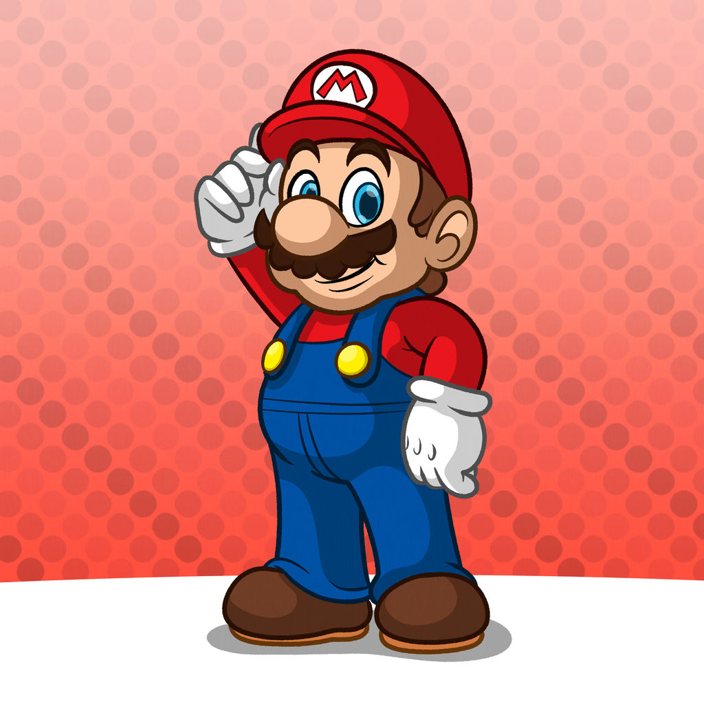 The Man in Red, Mario by CrispyToastYT on DeviantArt