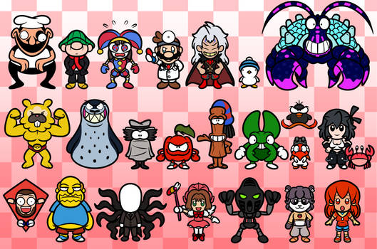 Pizza Tower Playable Characters by PetirTheone565 on DeviantArt