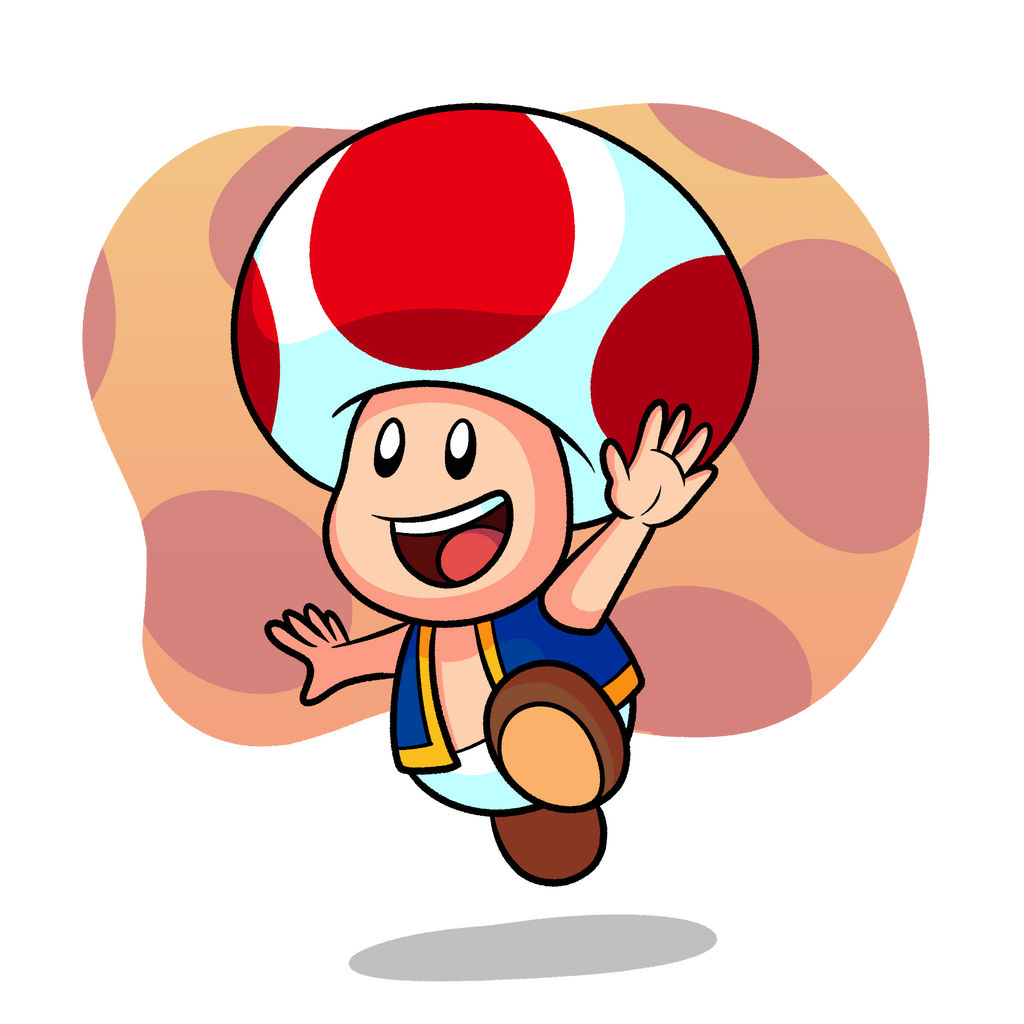 Toad by CrispyToastYT on DeviantArt