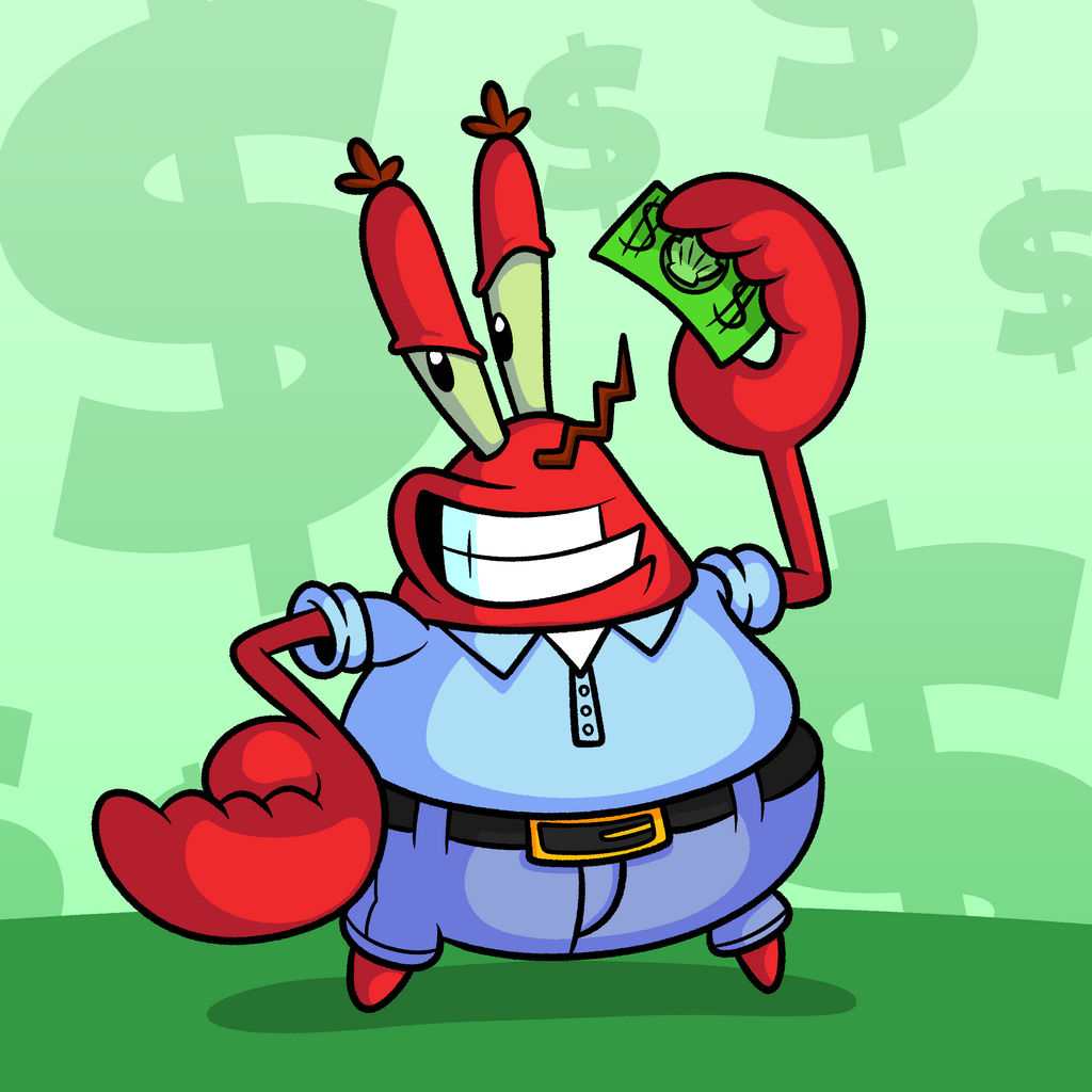 Mr. Krabs by CrispyToastYT on DeviantArt