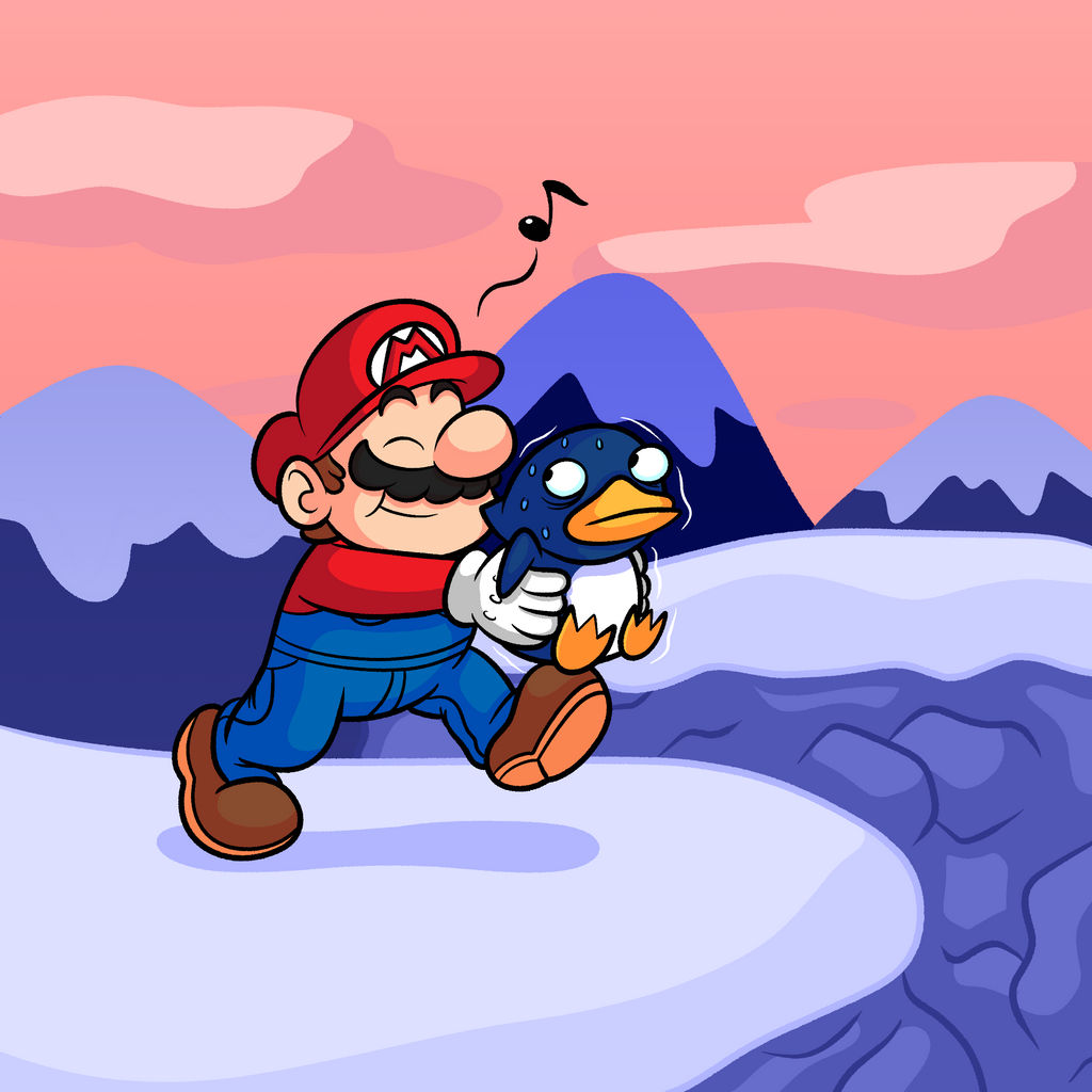 Taking A Penguin Out For A Walk