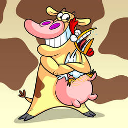 Cow And Chicken