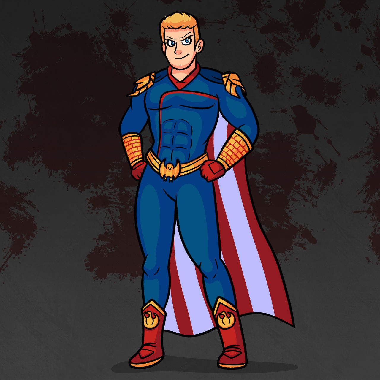 Homelander Colour In Homelander by CrispyToastYT on DeviantArt