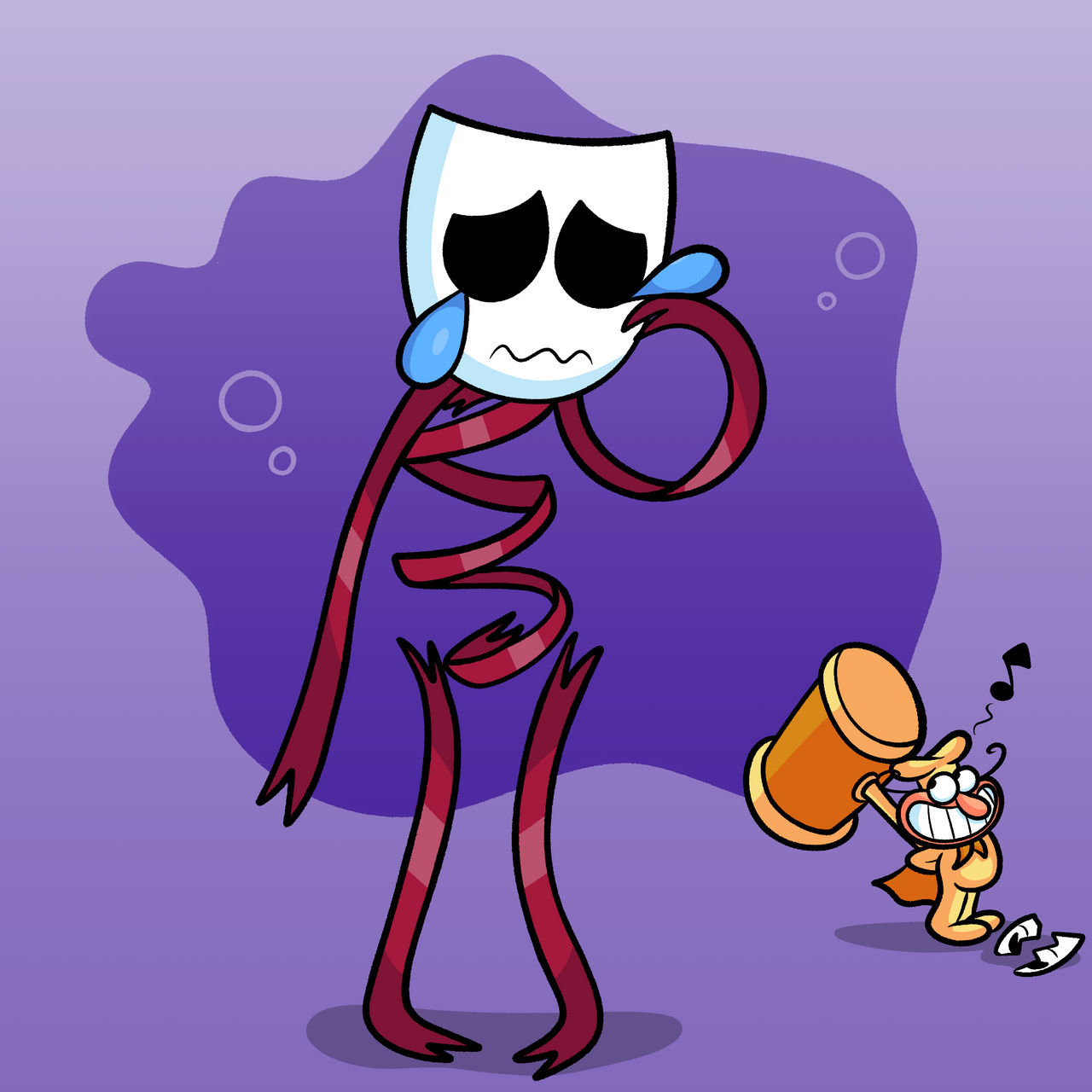 Gangle Murderer Gangle by CrispyToastYT on DeviantArt