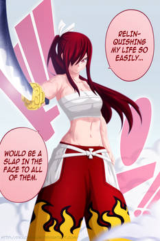 Erza Stands up!