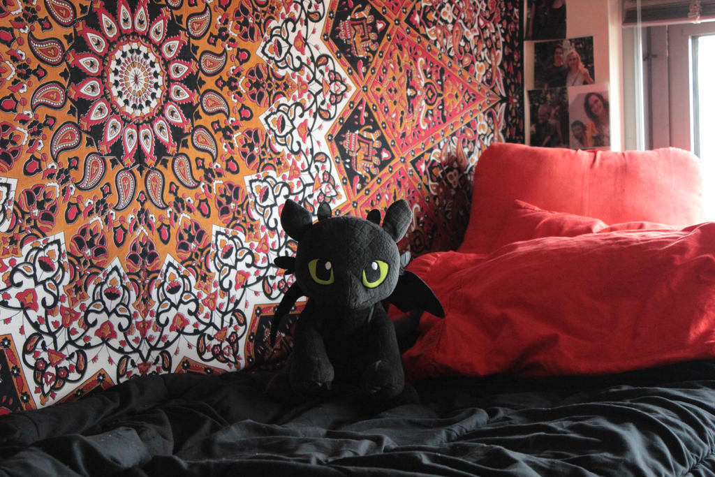 Toothless dorm by AriaRavenscar on DeviantArt