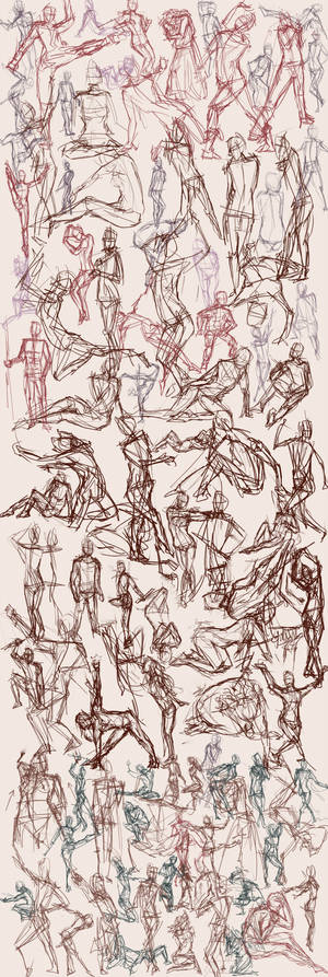 Figure/anatomy Sketching dump