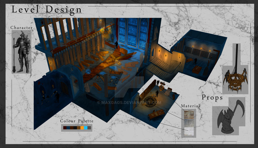 Character level concept design by maxgags on DeviantArt