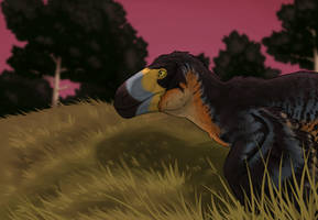 Uthraptor Paleo Art
