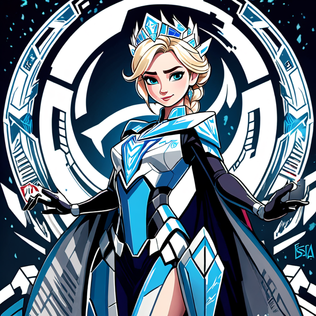 Iron Elsa Deviantart Elsa 1 by Narutorot on DeviantArt