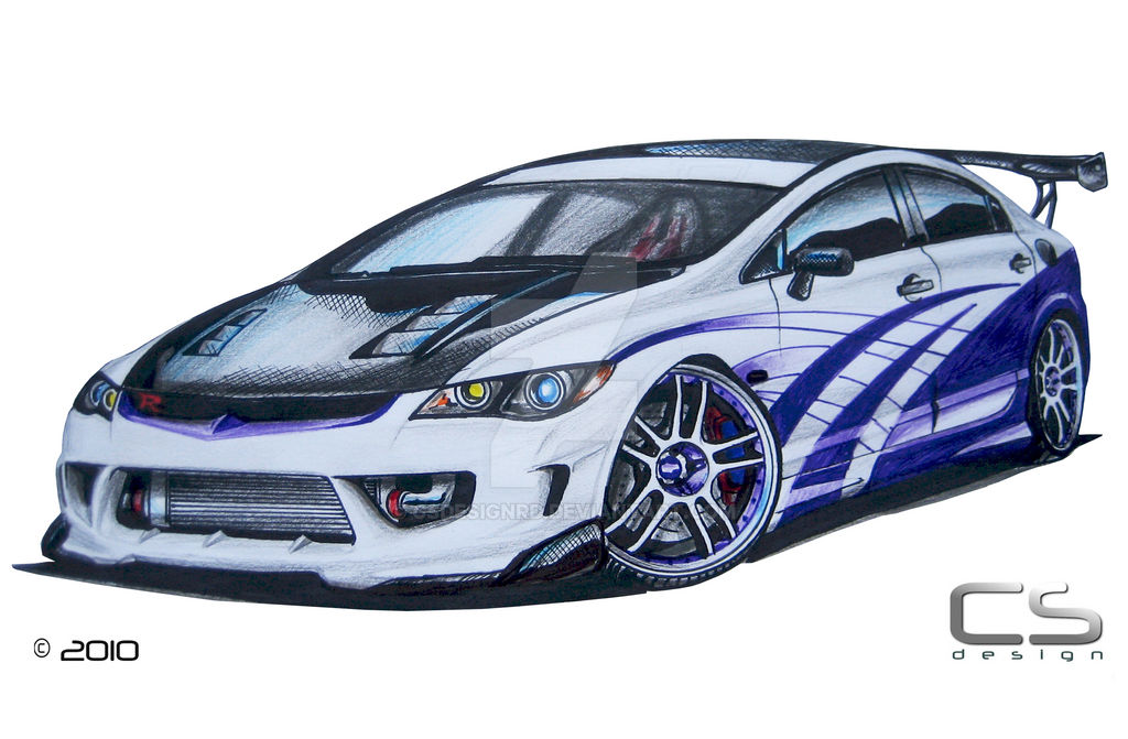 Honda Civic Type R by CSDesignRD on DeviantArt