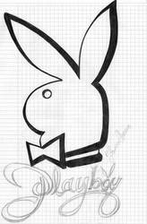 Playboy bunny sketch..