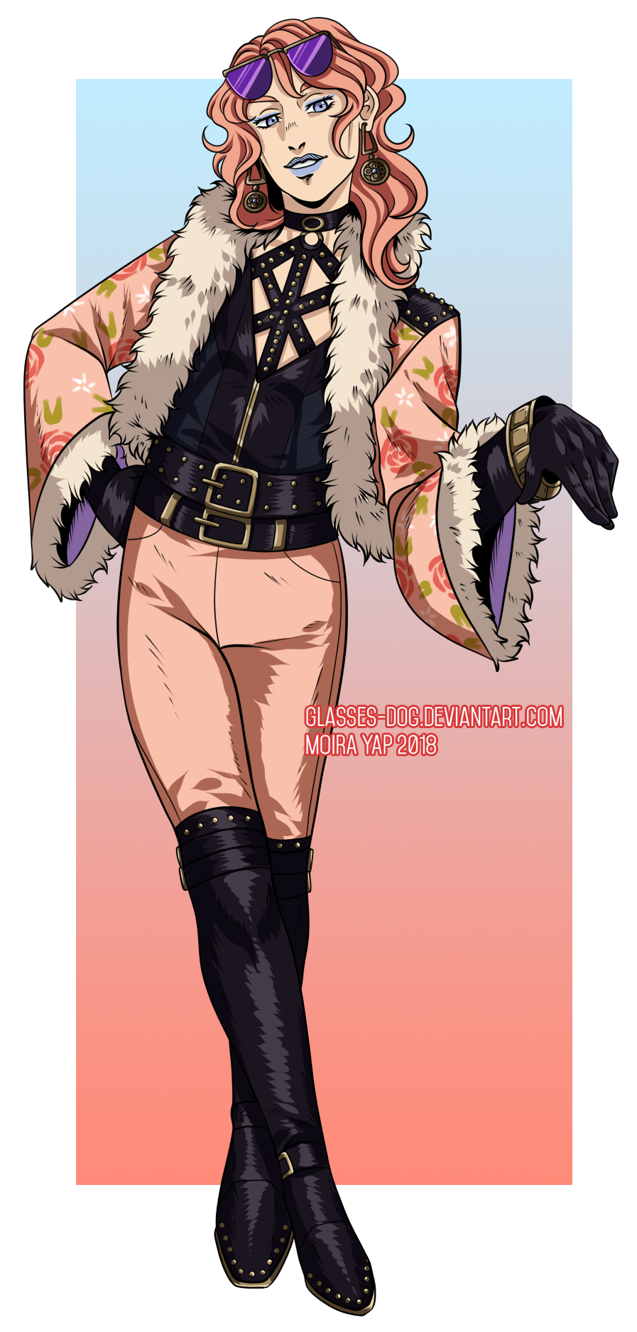 JJBA: Karina Torroja Zeppeli reference sheet (SDC) by MiriamP on DeviantArt