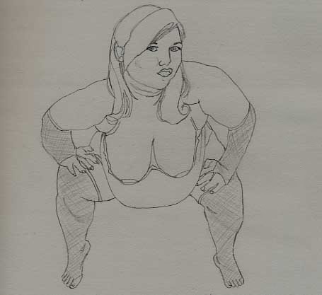 BBW Figure Drawing no. 7