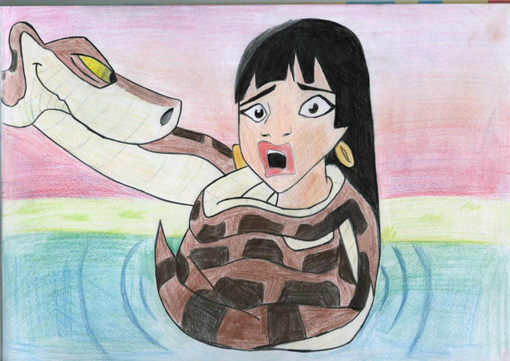 Kaa Wrapping Chel By Inkblot23 On Deviantart Kaa Wrapping Chel By Inkblot23 On Deviantart