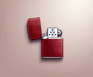 Leather Zippo