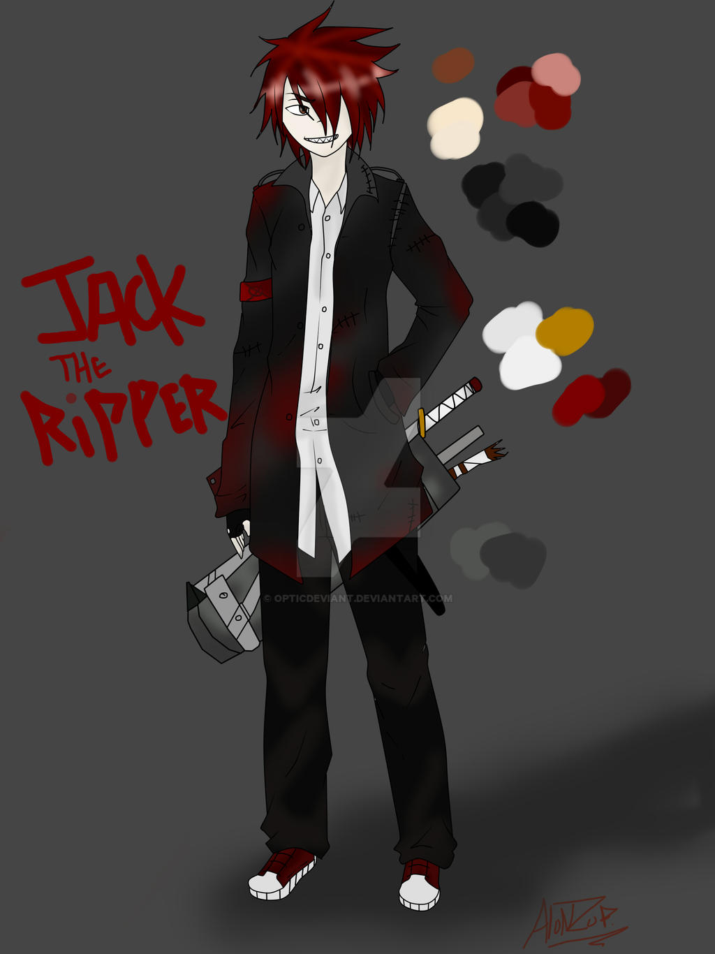 Jack Ripper Fart Jack the Ripper -CreeyPasta - concept design #3 by OpticDeviant on ...