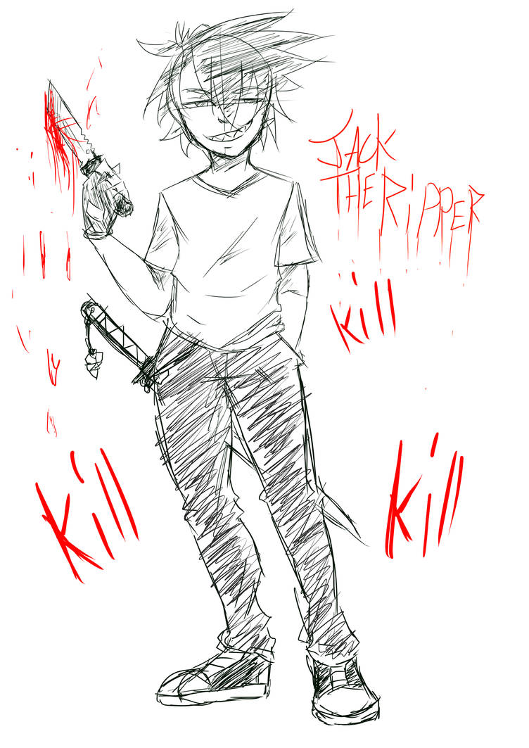 Oc Sketch Jack The Ripper By Opticdeviant On Deviantart