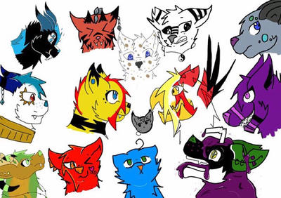 ALL MY ANIMAL OCS