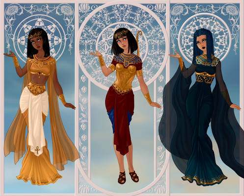 Mut ~ Neith ~ Nephthys