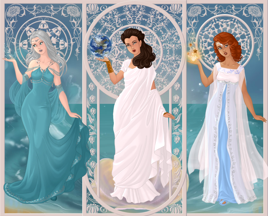 Tethys ~ Rhea ~ Theia