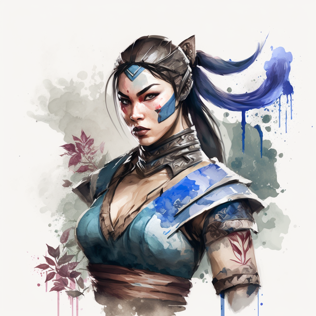 Mortal Kombat 12 Kitana concept art by Valarmorghulisss on DeviantArt