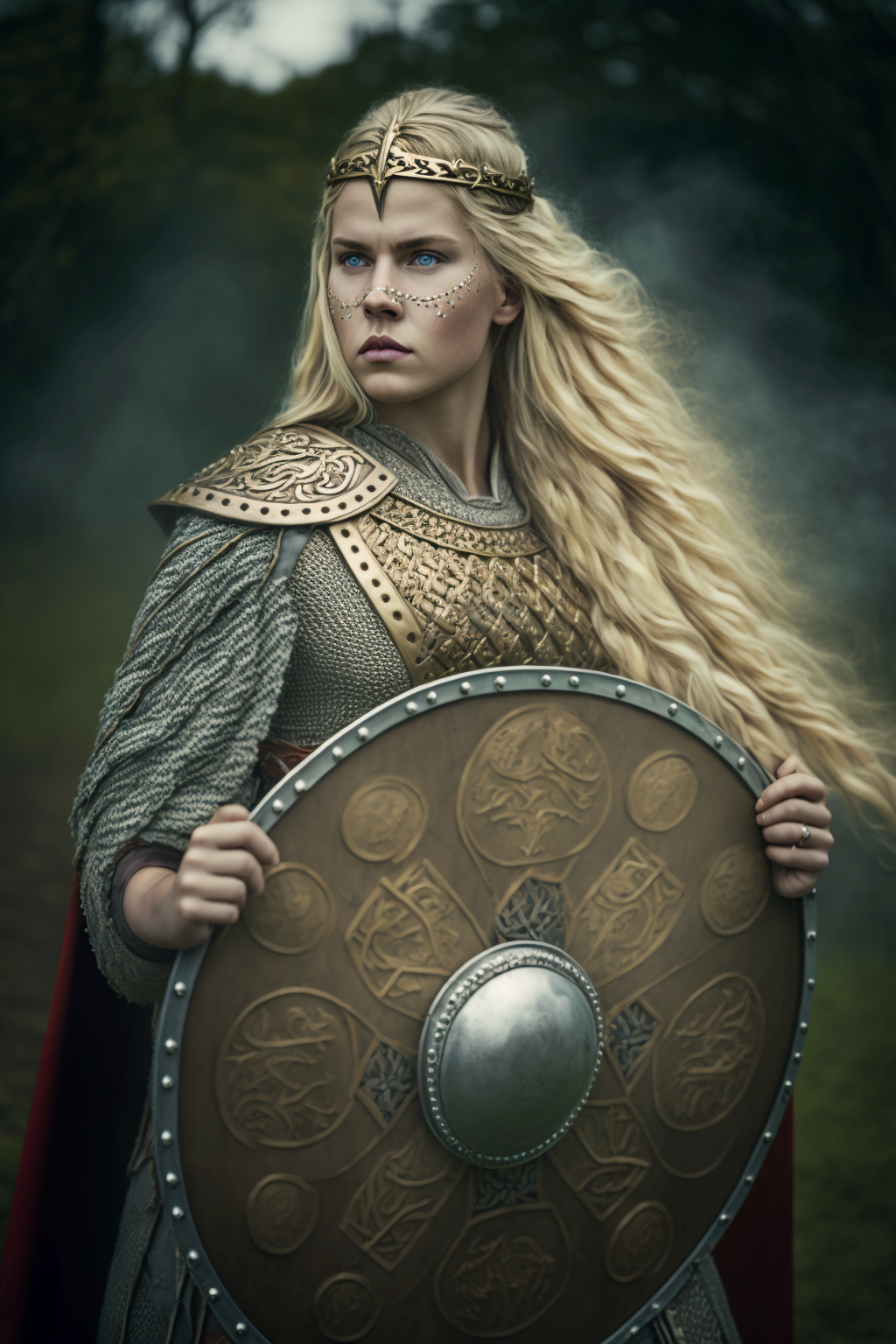 Viking Shield Maiden by Druna0156 on DeviantArt