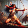 Pocahontas hosting colonizers (9 pics pack)