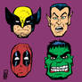 Random Marvel Heads