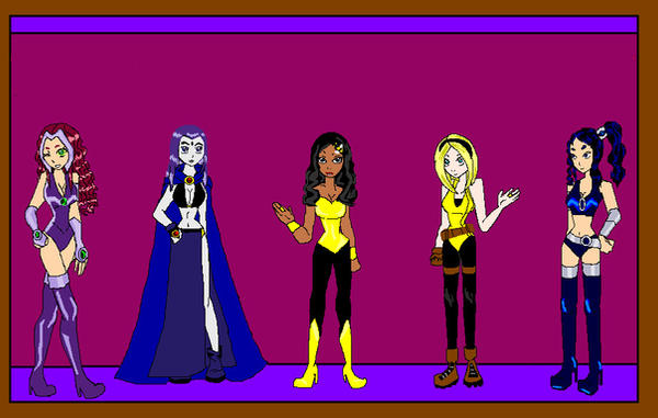 TT: future Teen Titans Girls