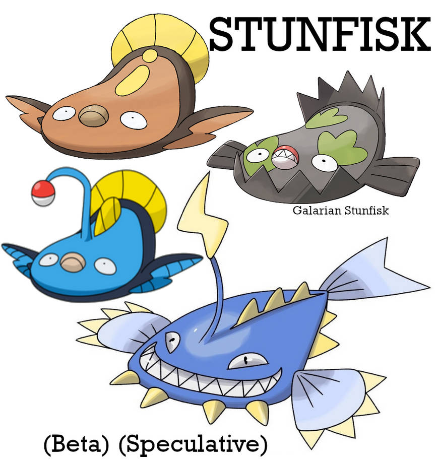 Stunfisk Collage by AuroraObfuscate on DeviantArt