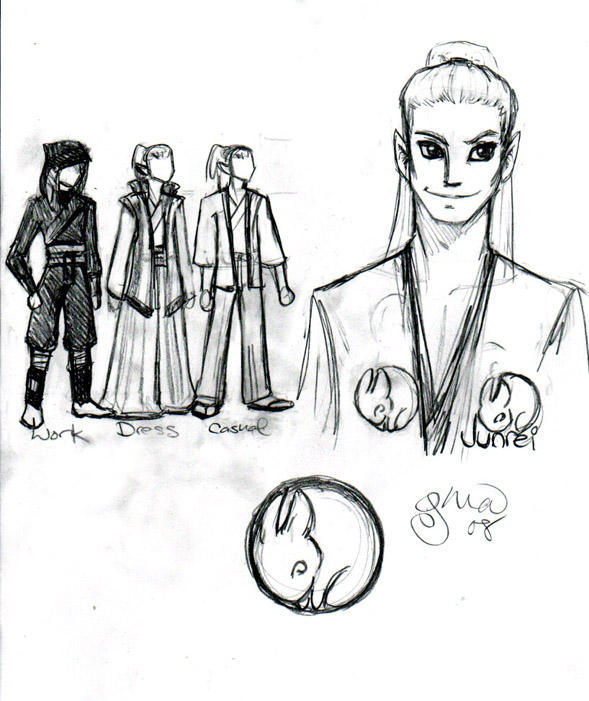 Junretsu Deviantart Junrei Sketches by evafortuna on DeviantArt