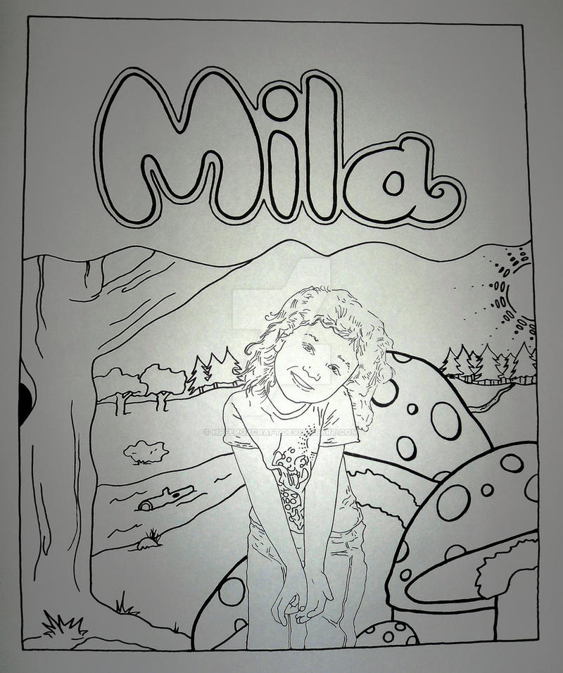 Coloring Page For Mila By HPferoxCraft On DeviantArt coloring-page-for-mila-by-hpferoxcraft-on-deviantart