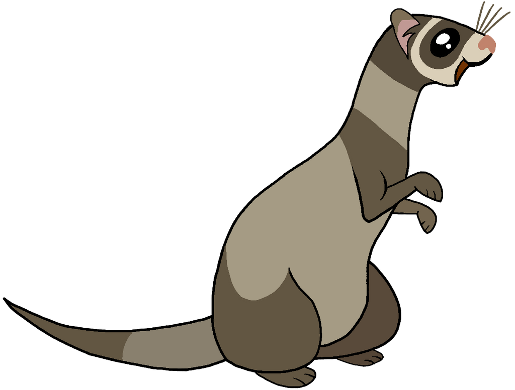 SketchDaily - 08/15 - Cartoon Ferret (MLP) by Torvusil on DeviantArt