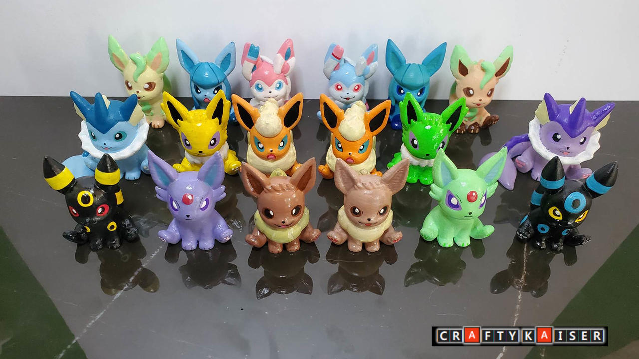 Pokemon Eevee Evolution Action Figure