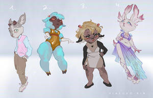 chibi adopts 9 [OPEN] by Hinecko-Rin