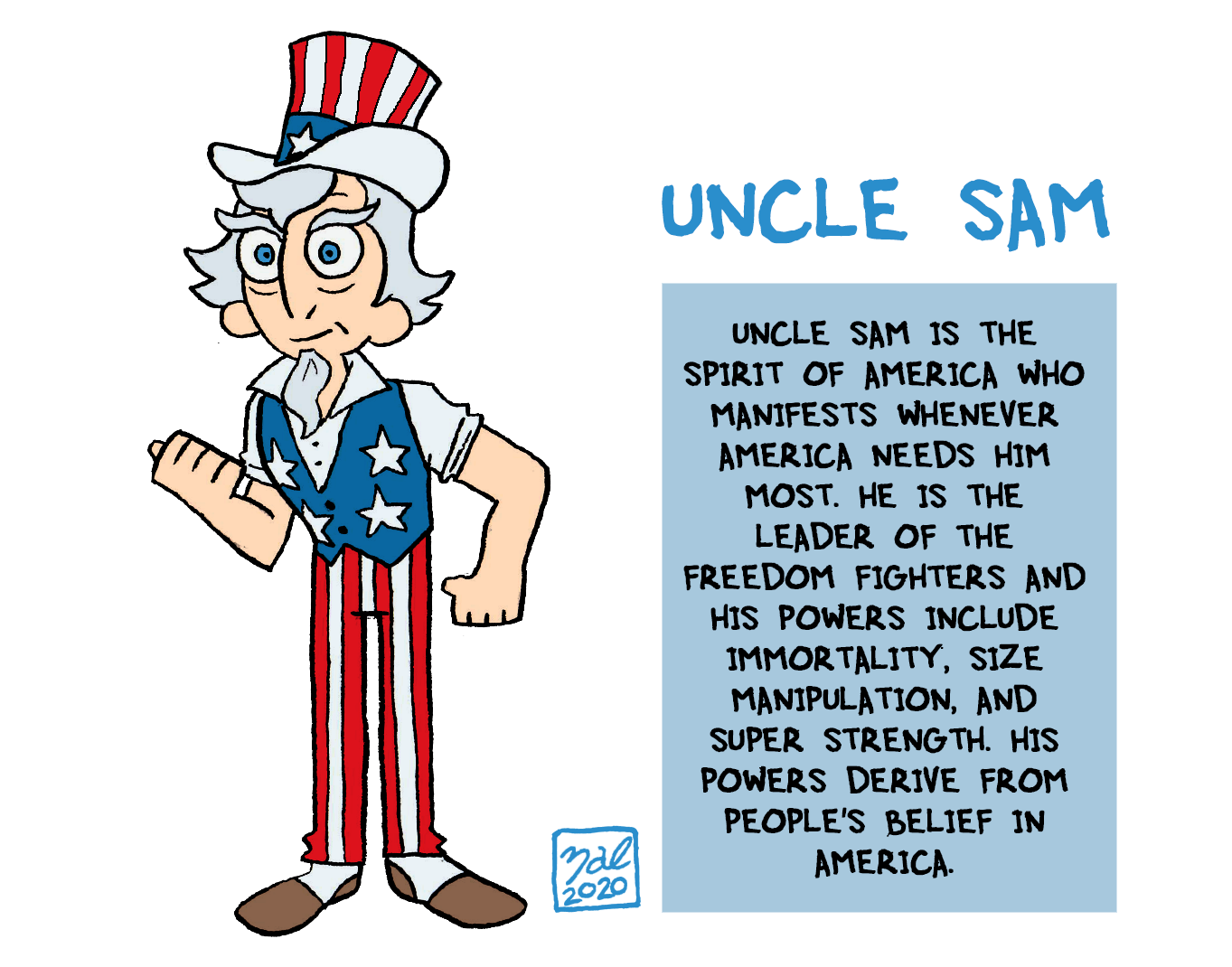 Zuncle Sam Uncle Sam by Zal-Cryptid on DeviantArt