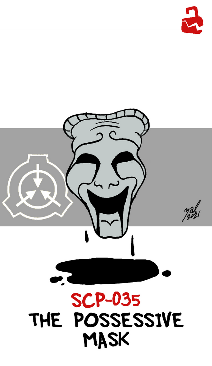 Scp 035 Sticker SCP-035 by Zal-Cryptid on DeviantArt