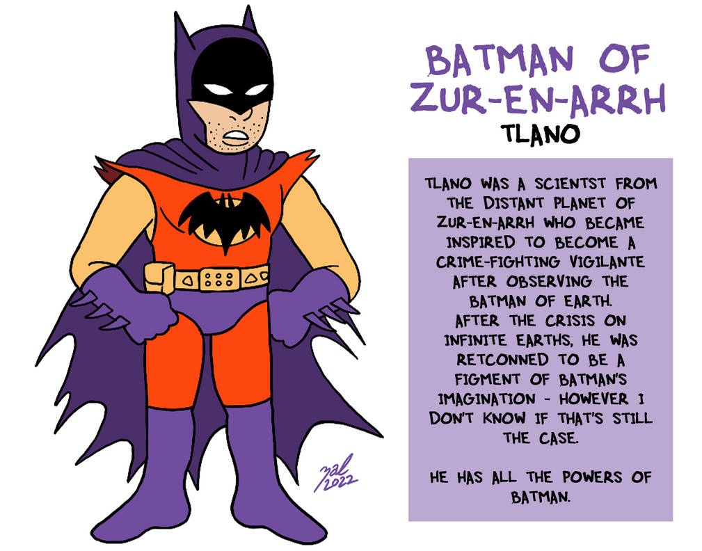 Batman of Zur-En-Arrh by Zal-Cryptid on DeviantArt